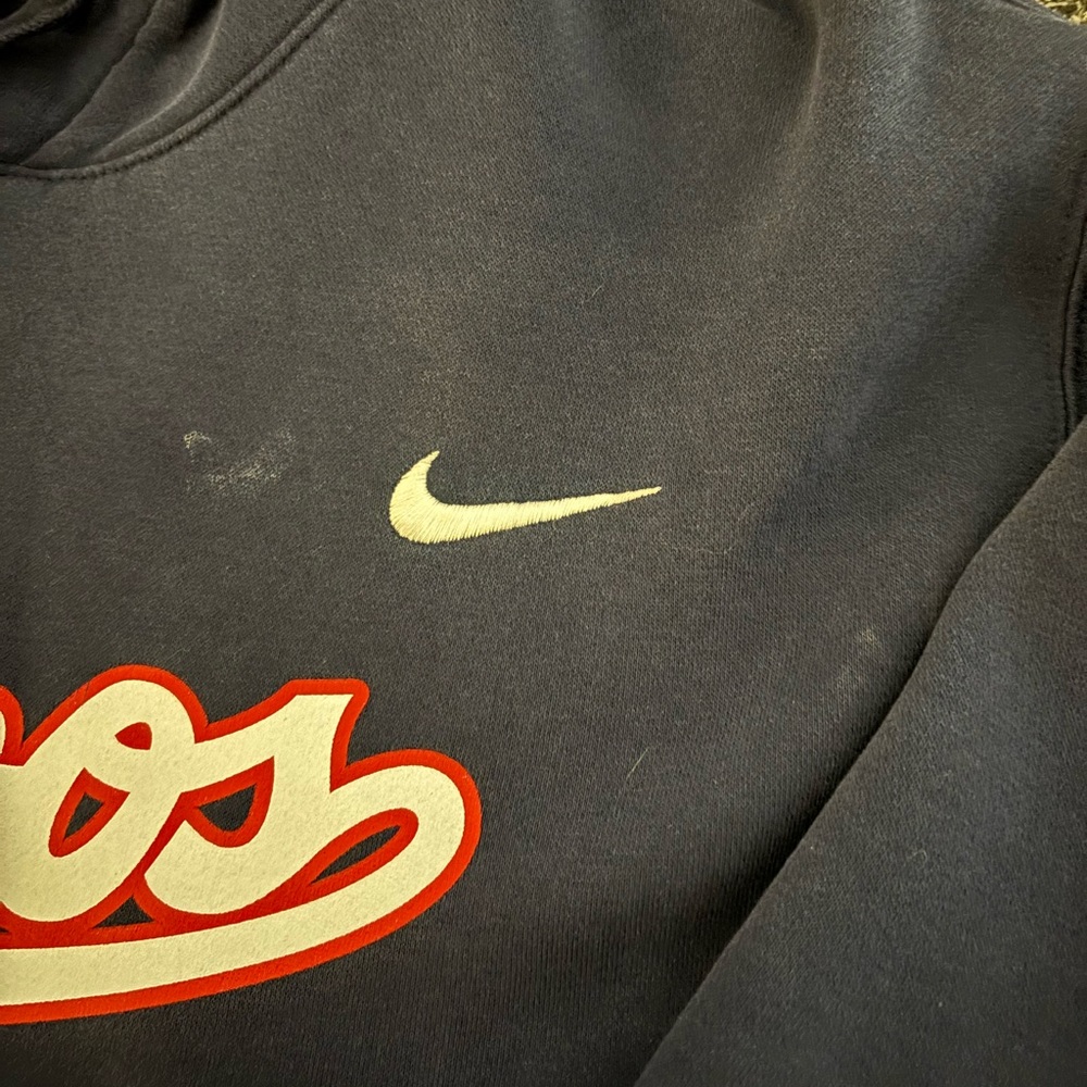 Navy Nike hoodie - Picture 2 of 3